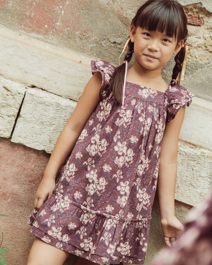 VESTIDO LILY PETITE FLORAL VERBENA