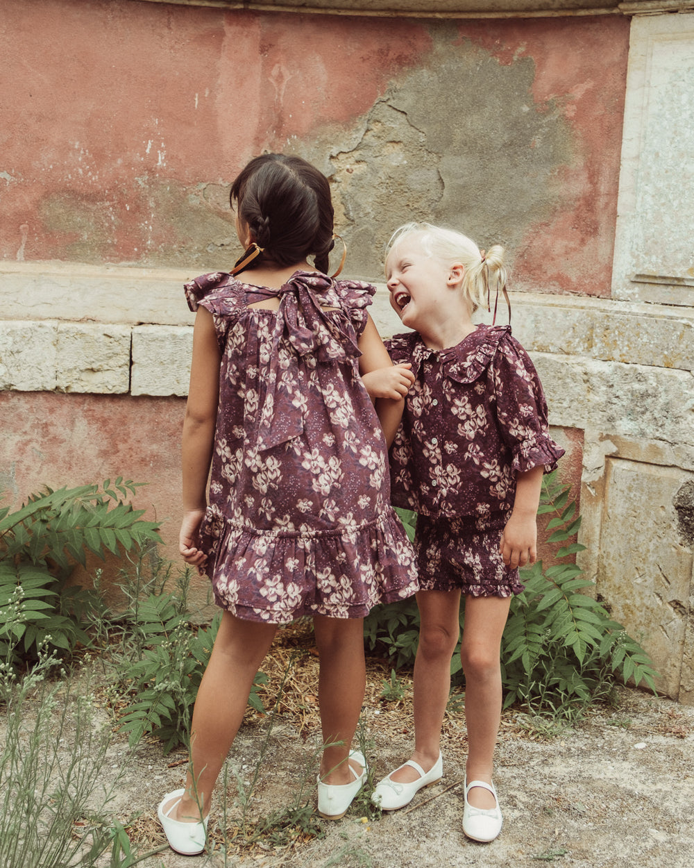 VESTIDO LILY PETITE FLORAL VERBENA