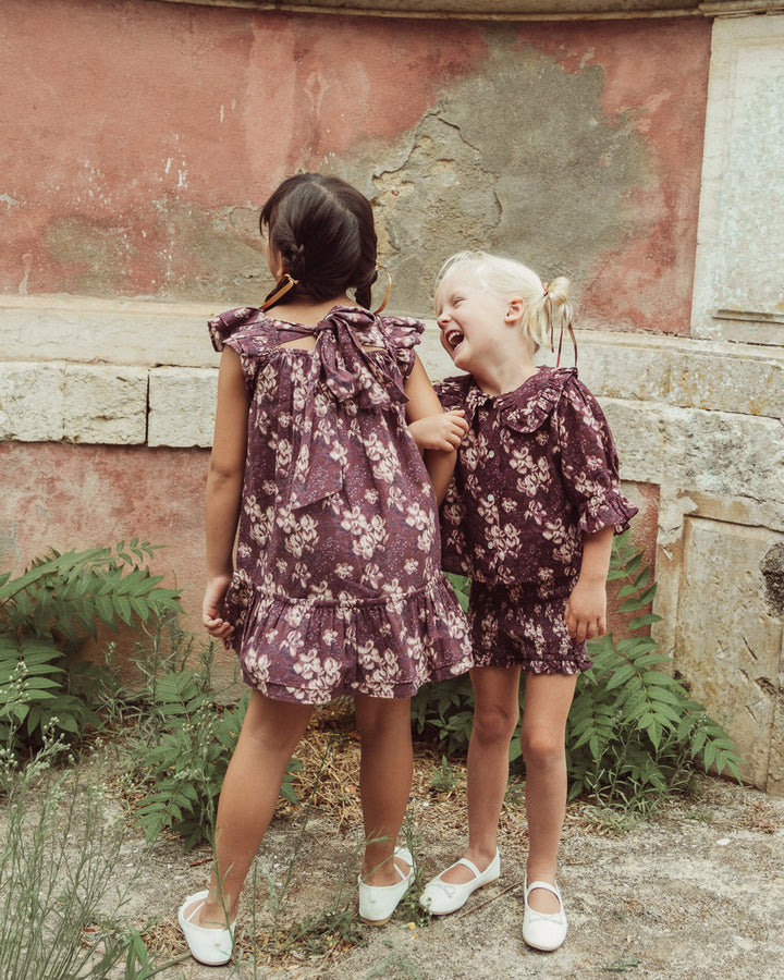 VESTIDO LILY PETITE FLORAL VERBENA
