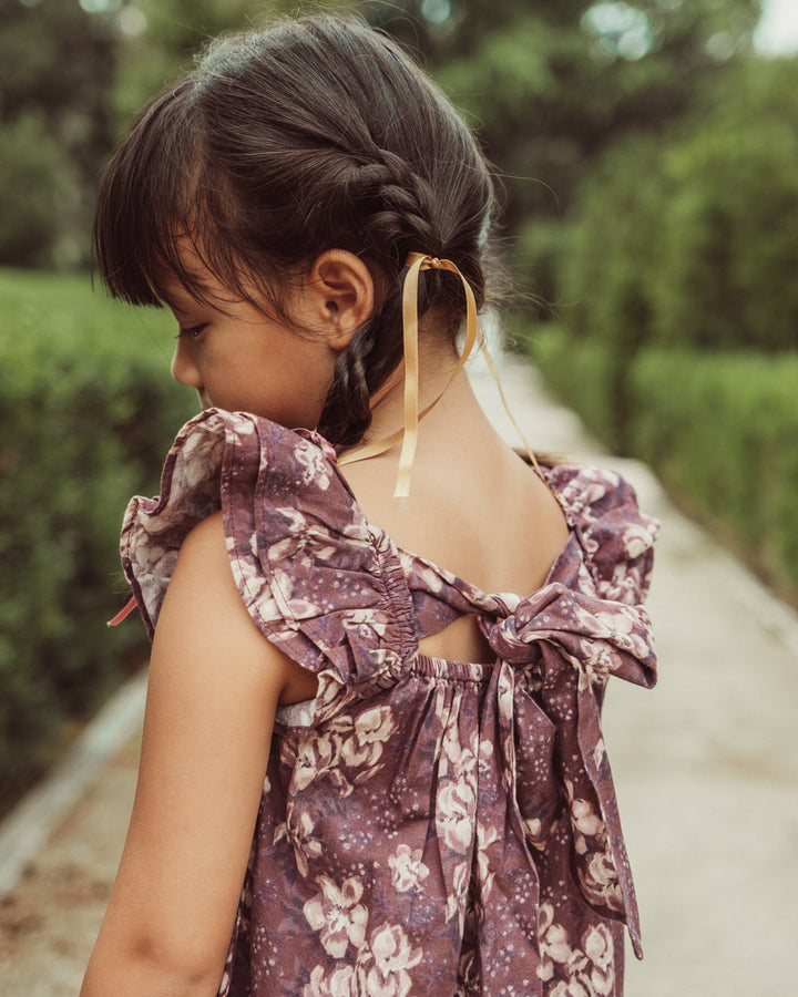 VESTIDO LILY PETITE FLORAL VERBENA