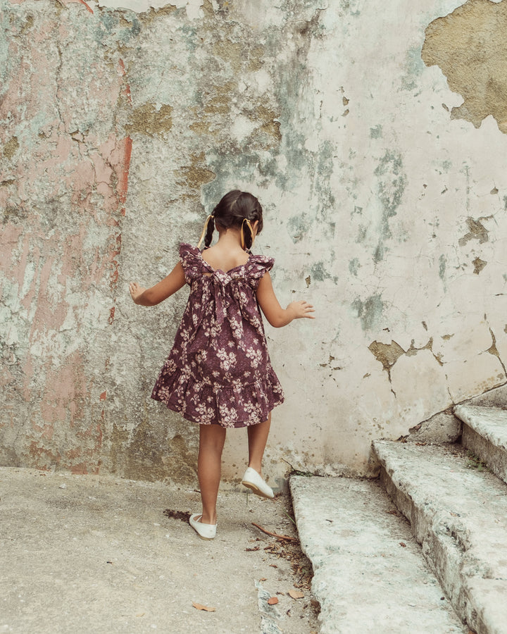 VESTIDO LILY PETITE FLORAL VERBENA