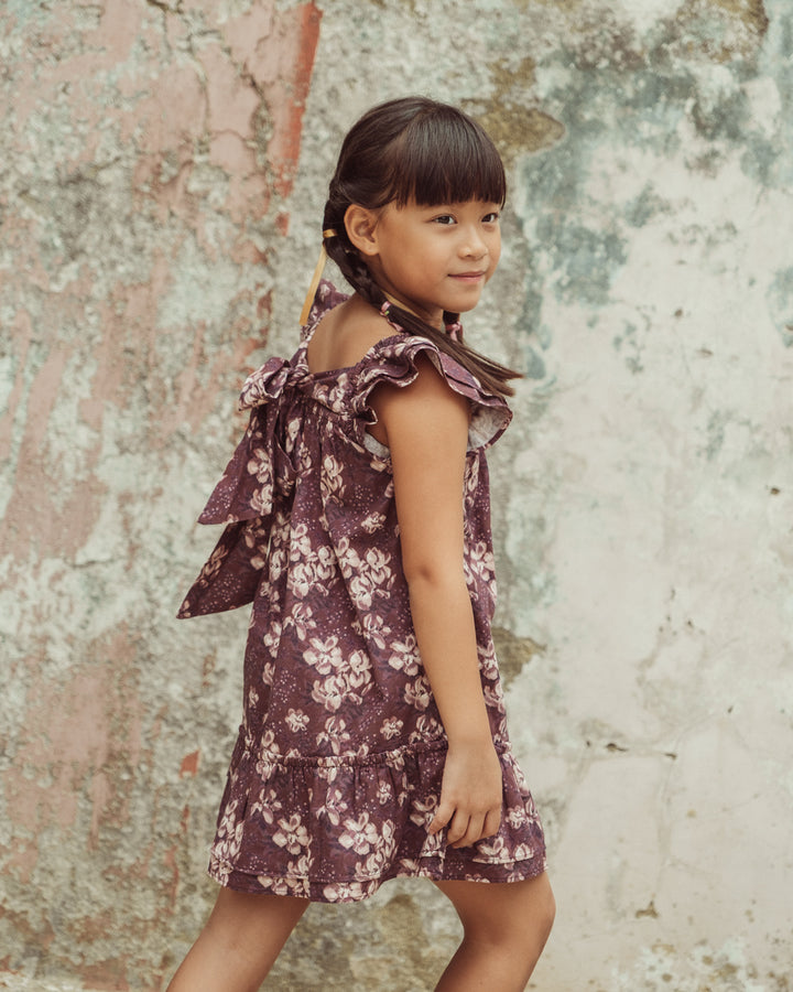 VESTIDO LILY PETITE FLORAL VERBENA