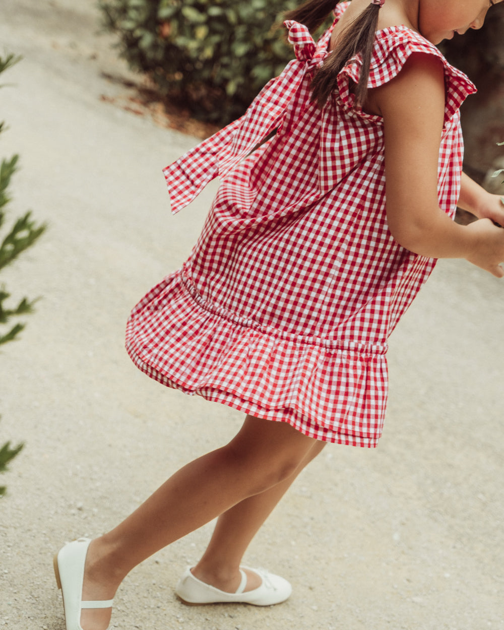 VESTIDO LILY PETITE RED VICHY