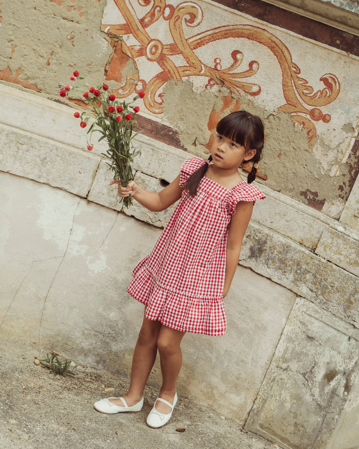 VESTIDO LILY PETITE RED VICHY