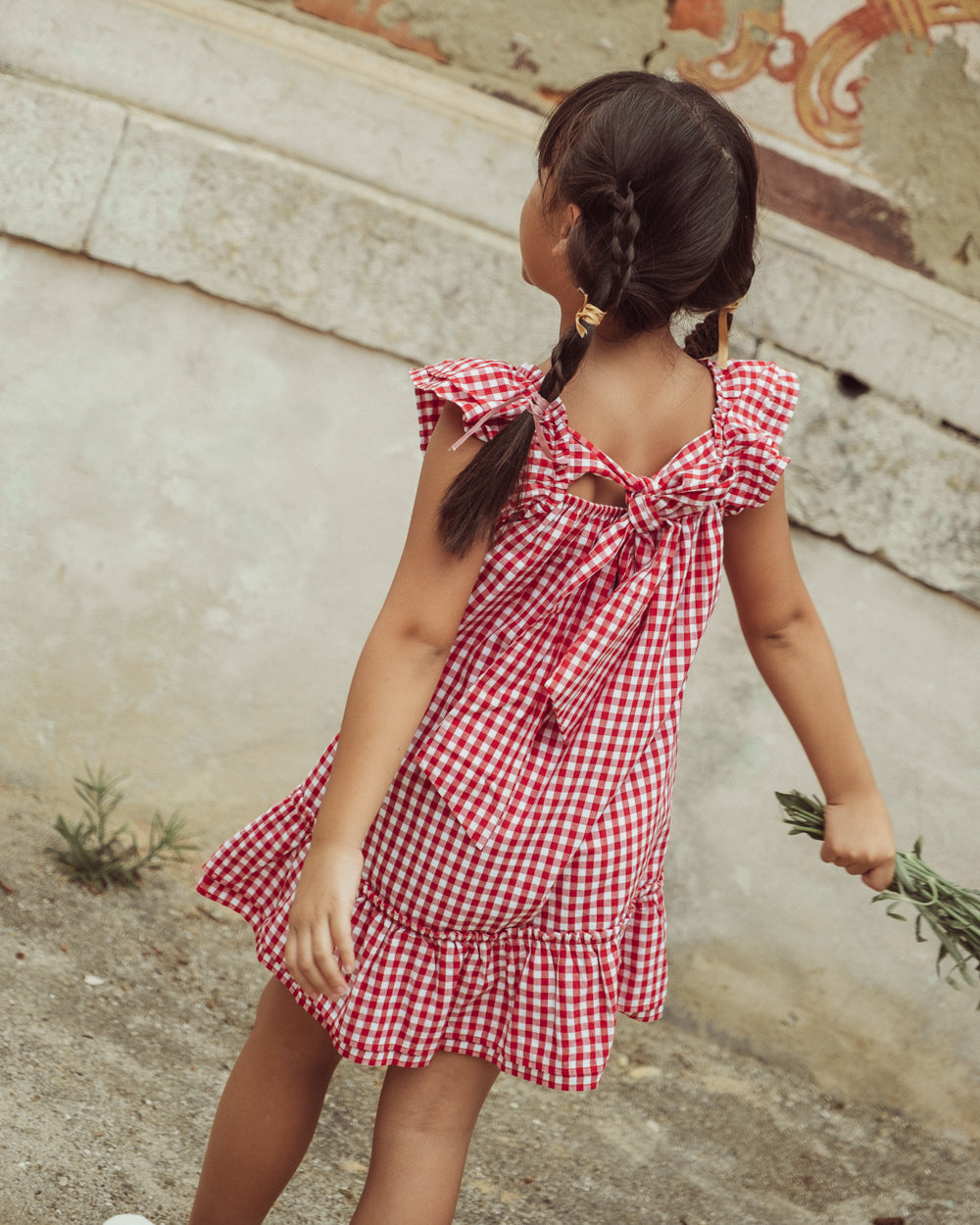 VESTIDO LILY PETITE RED VICHY