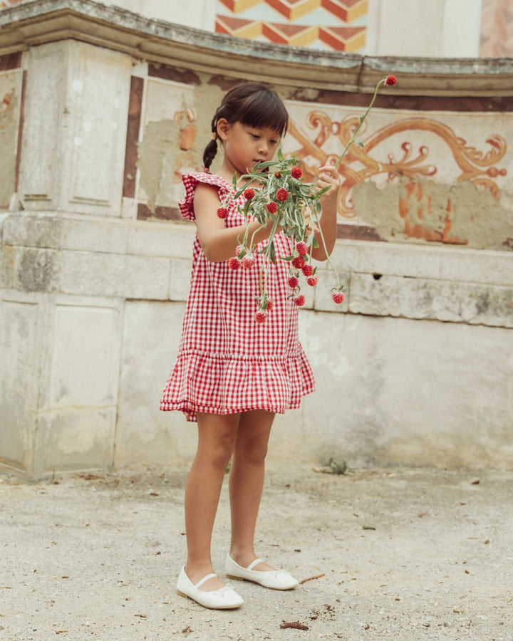 VESTIDO LILY PETITE RED VICHY