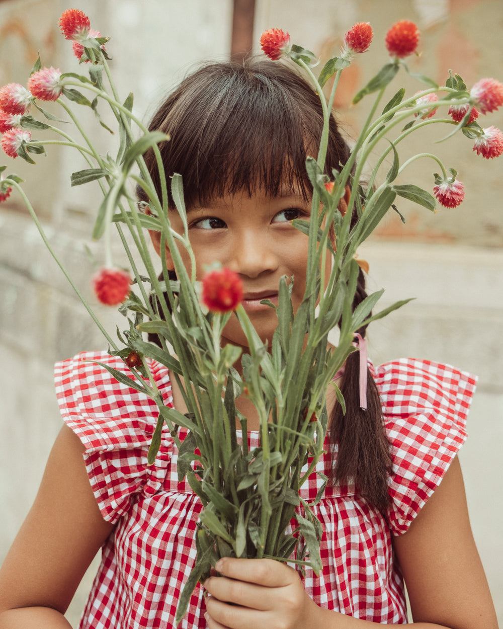 VESTIDO LILY PETITE RED VICHY