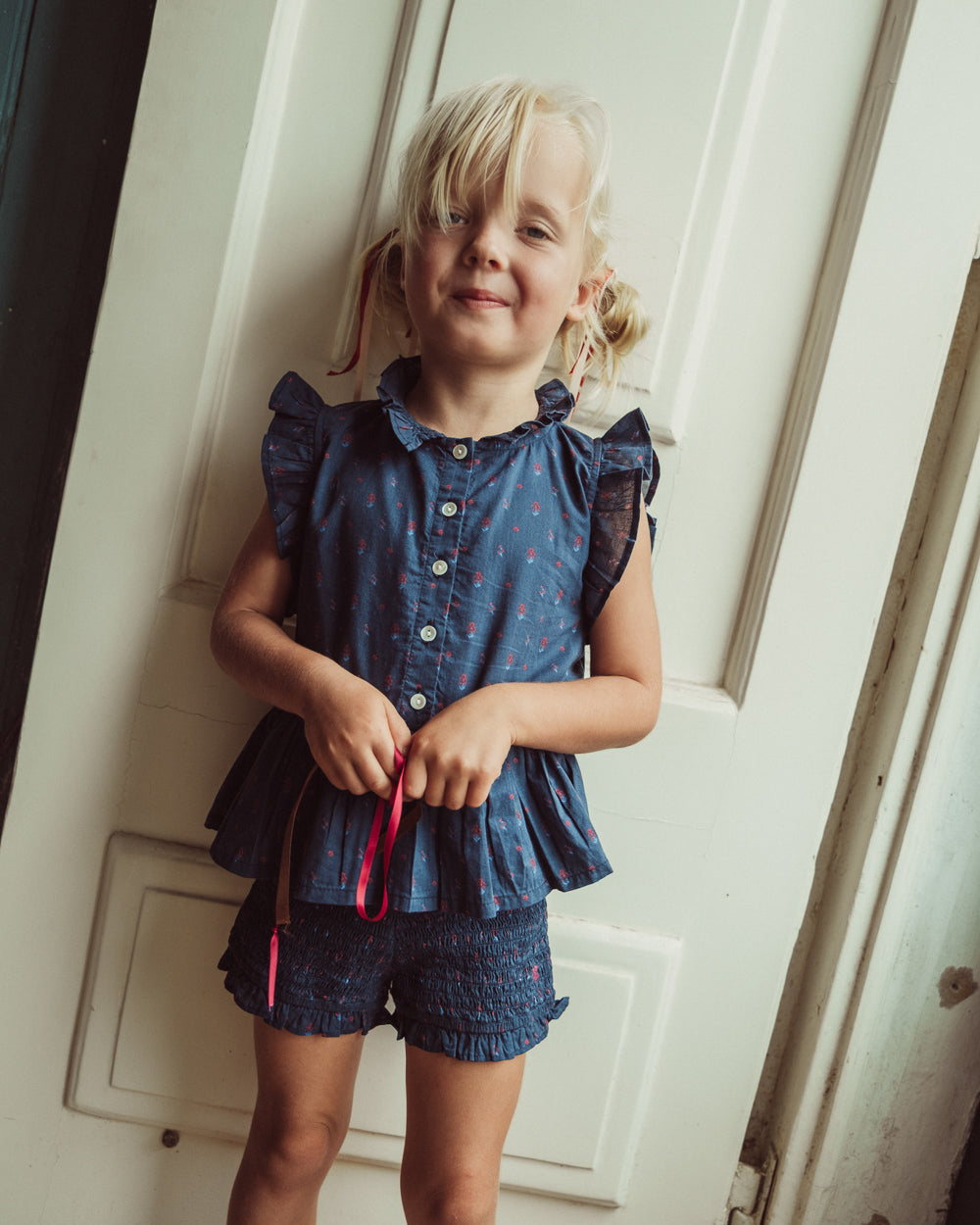 BLUSA LILOU PETITE BLUE ORCHID