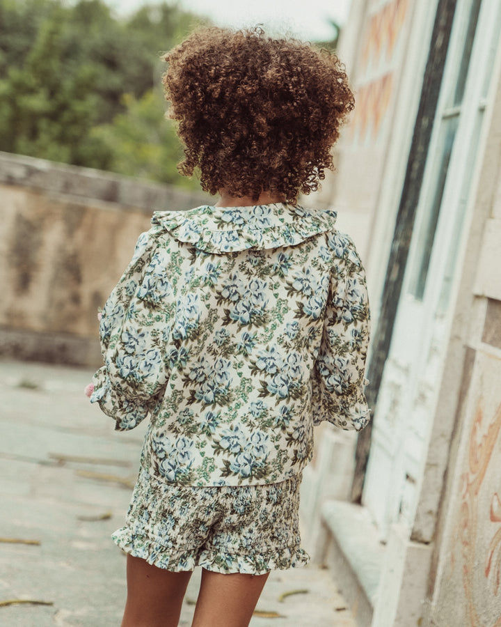 SHORT BAISKELI PETIT FLORAL BLUE