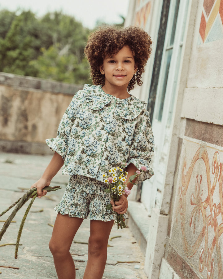 SHORT BAISKELI PETIT FLORAL BLUE