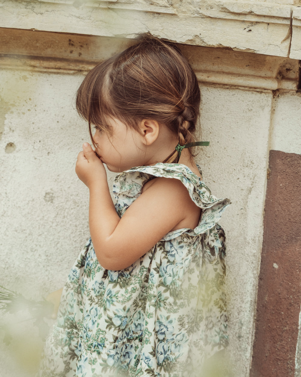 VESTIDO LILY PETITE FLORAL BLUE