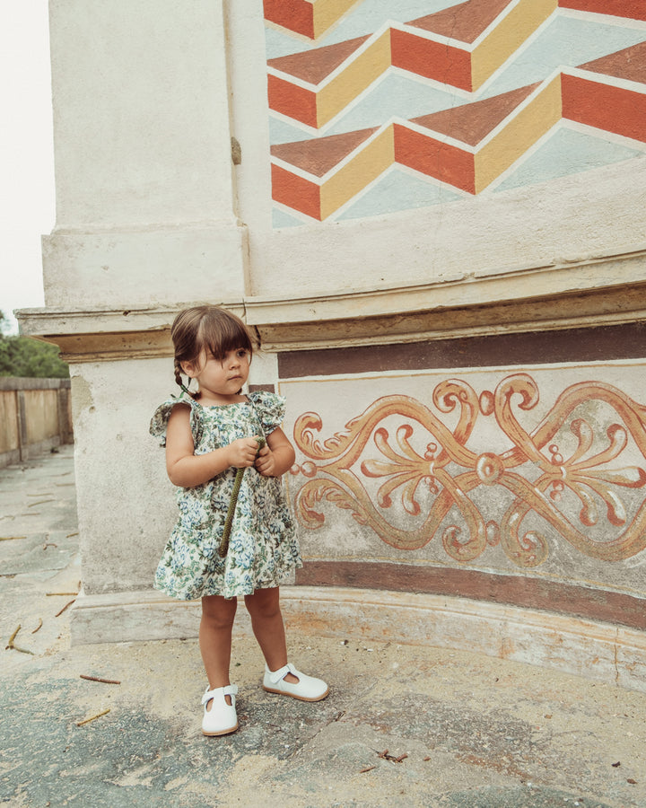 VESTIDO LILY PETITE FLORAL BLUE