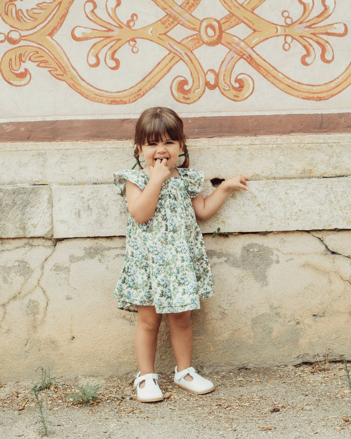 VESTIDO LILY PETITE FLORAL BLUE