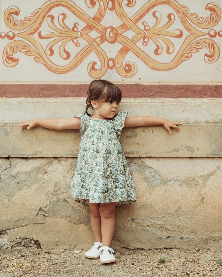 VESTIDO LILY PETITE FLORAL BLUE