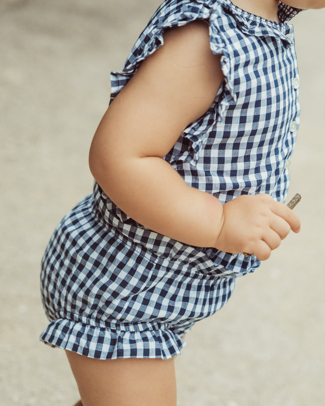 CUBRE PAÑAL CHINITA NAVY VICHY