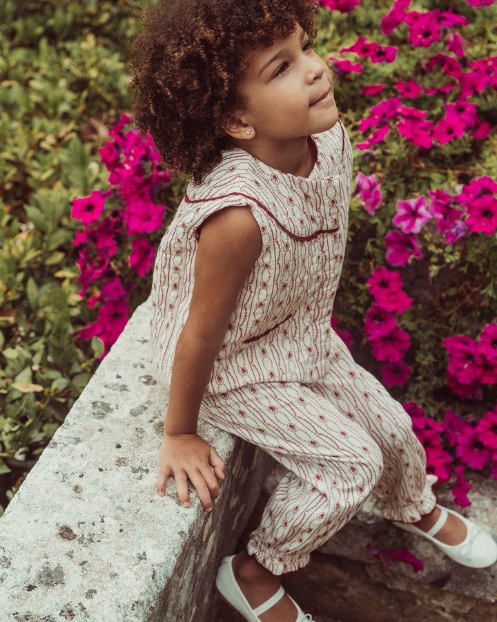 VEST PETITE PASCUALINA MENINAS RED