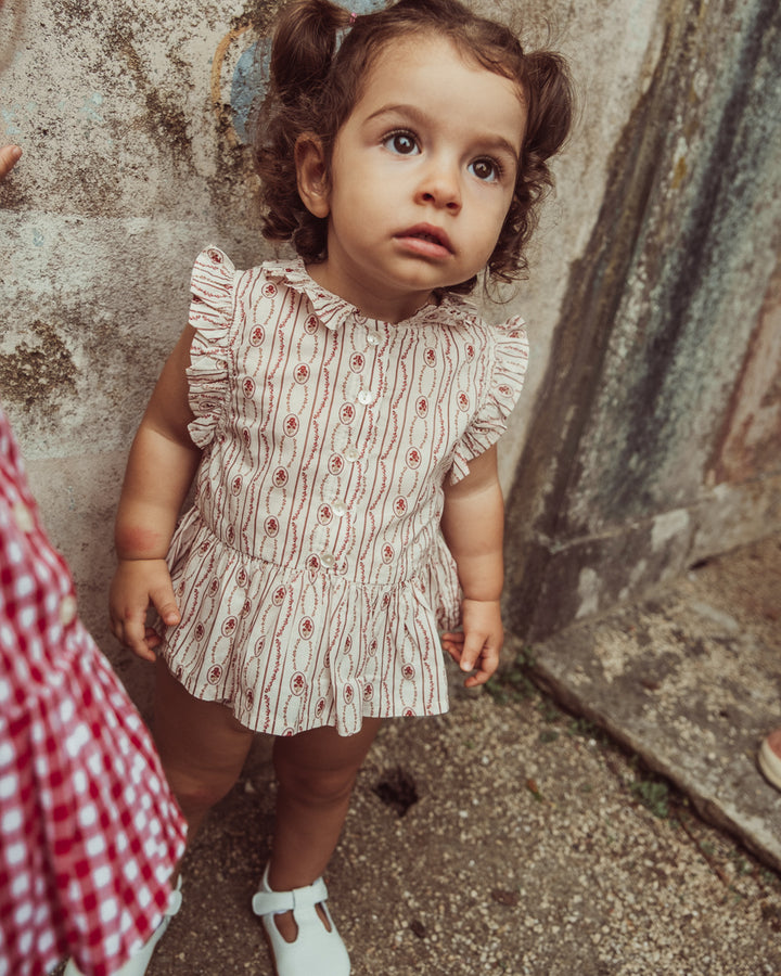 BLUSA LILOU PETITE MENINAS RED