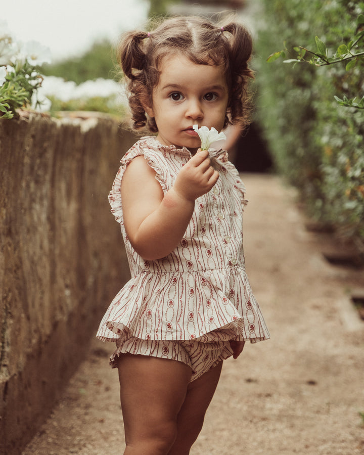 BLUSA LILOU PETITE MENINAS RED