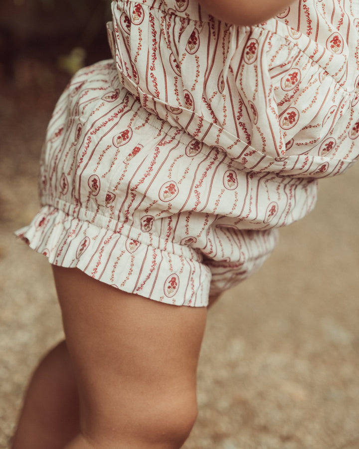 CUBRE PAÑAL CHINITA MENINAS RED