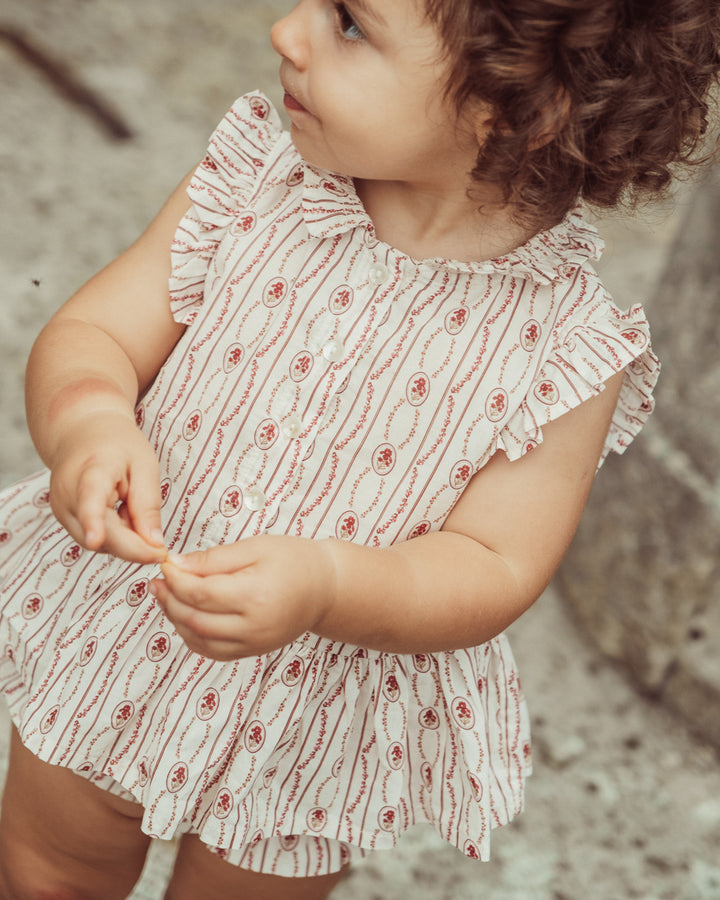 BLUSA LILOU PETITE MENINAS RED