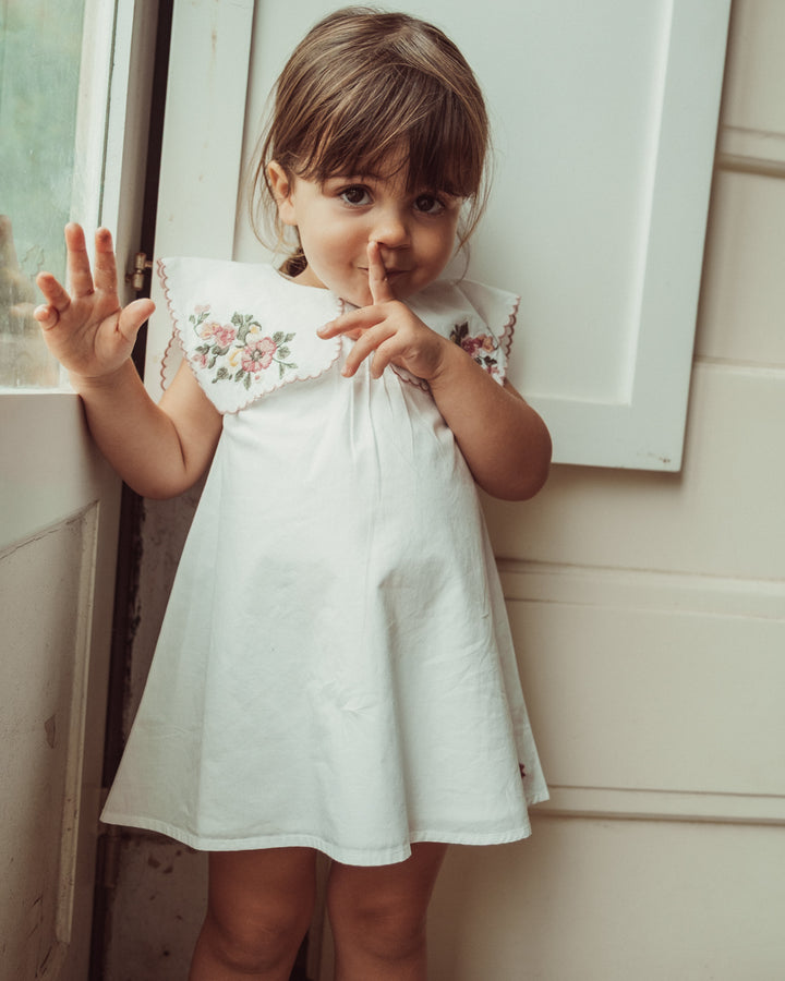 VESTIDO AMELIA PETITE WHITE