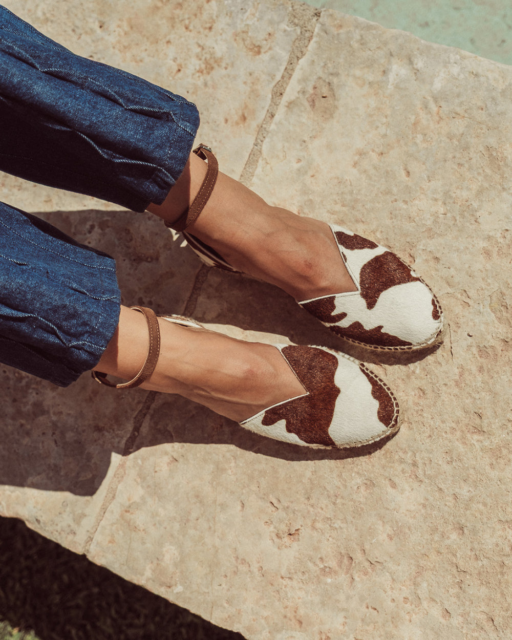 ALPARGATA SANTORINI CON PULSERA COW