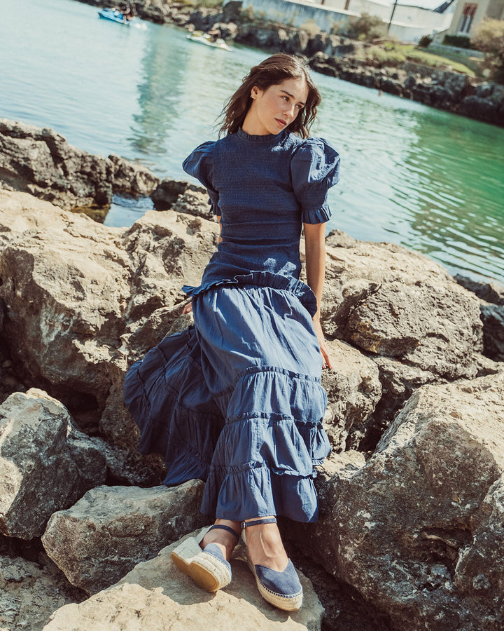CUÑA MARSELLA NAVY BLUE