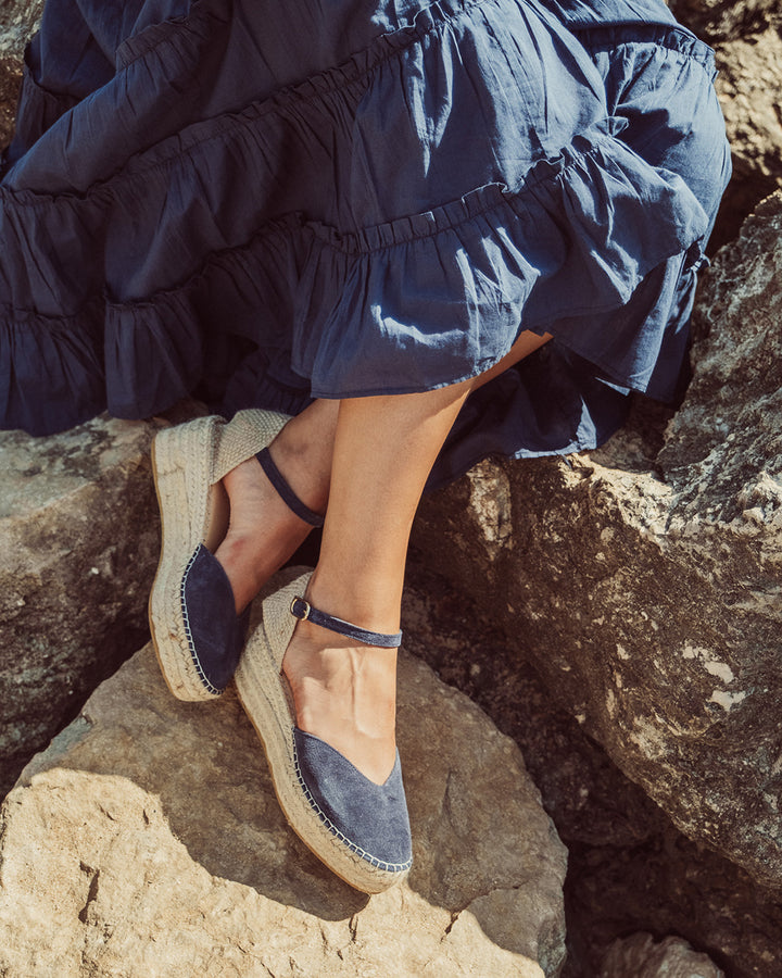 CUÑA MARSELLA NAVY BLUE