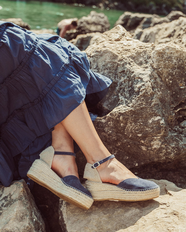 CUÑA MARSELLA NAVY BLUE