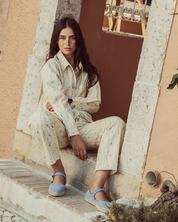 BALLERINA FEDERICA LIGHT BLUE
