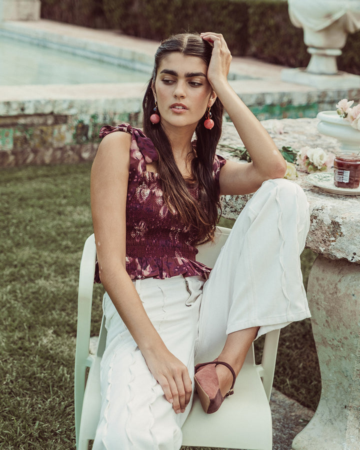 BALLERINA KIRA BURDEO/PALO ROSA