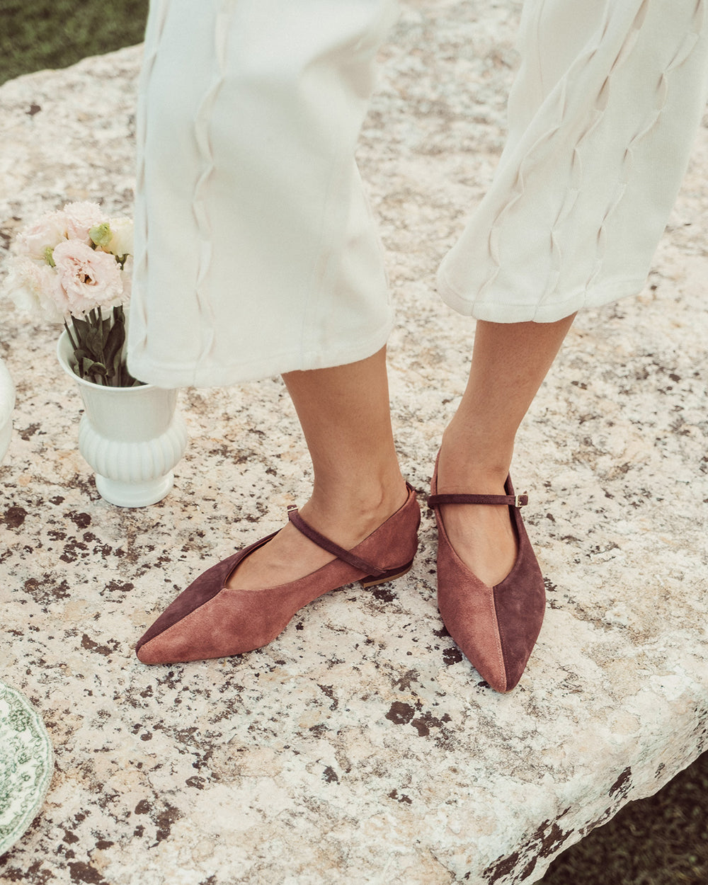 BALLERINA KIRA BURDEO/PALO ROSA