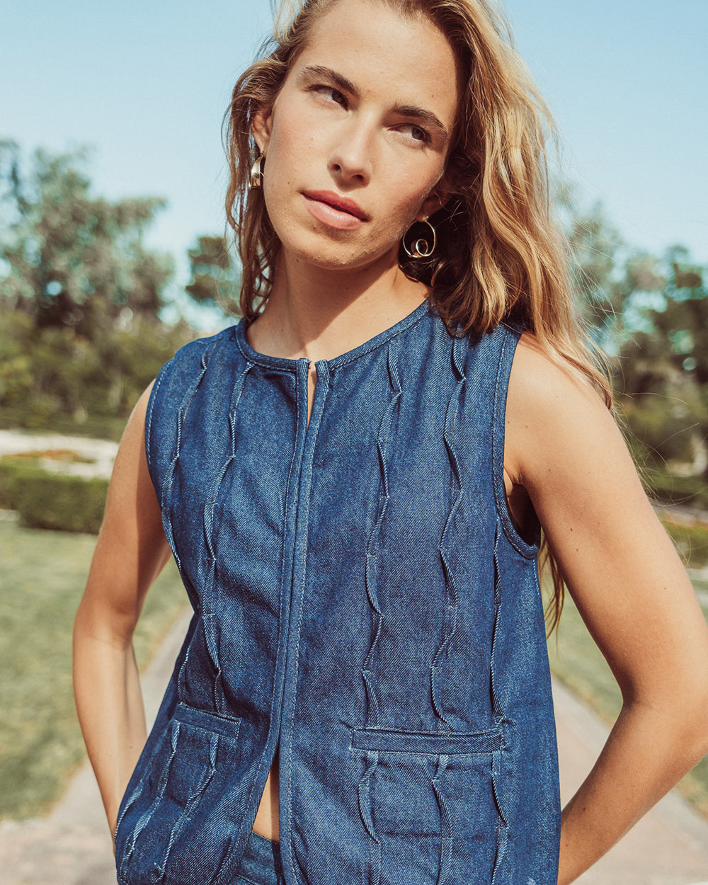 VEST IRINA DENIM