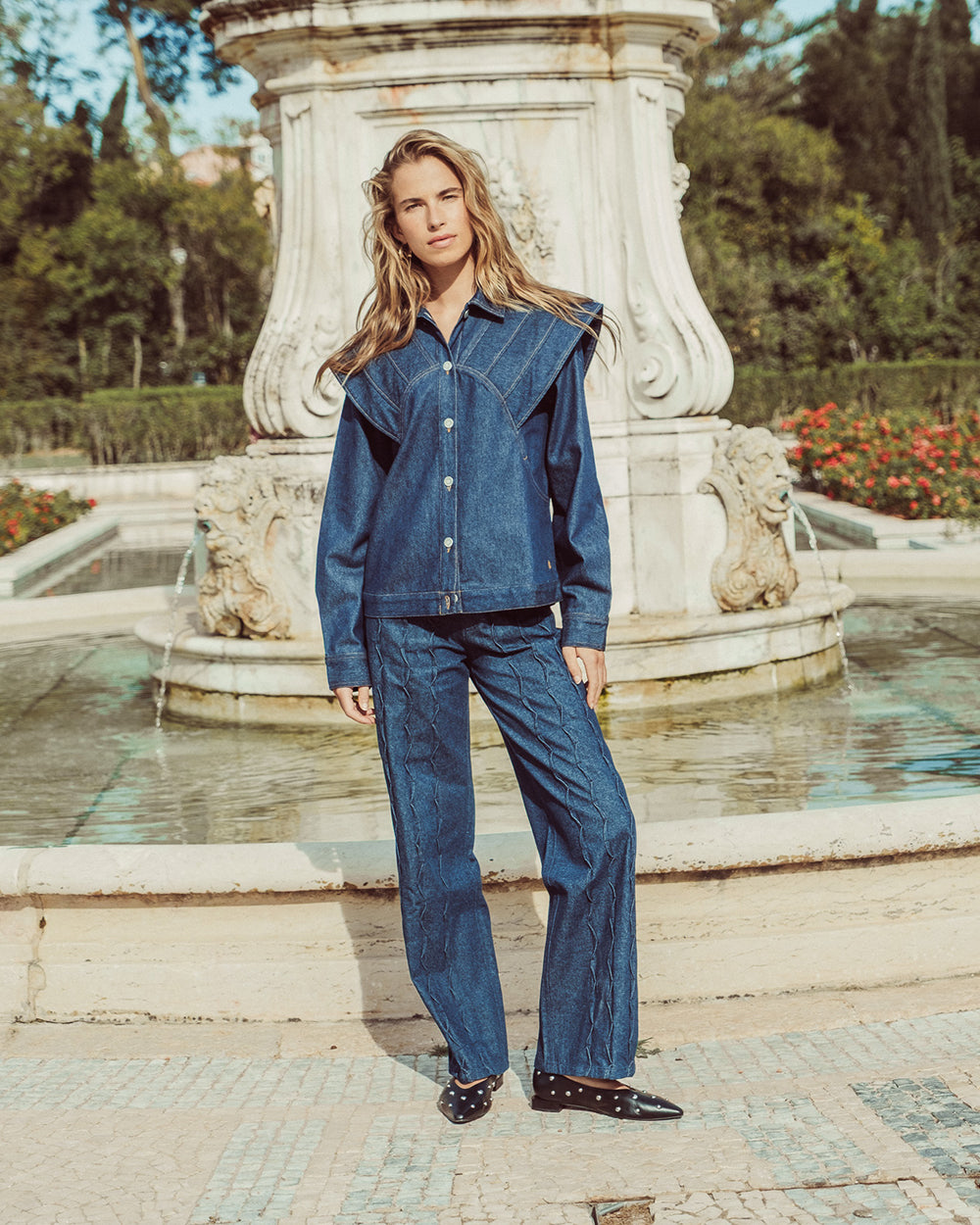 CHAQUETA FELICIA DENIM