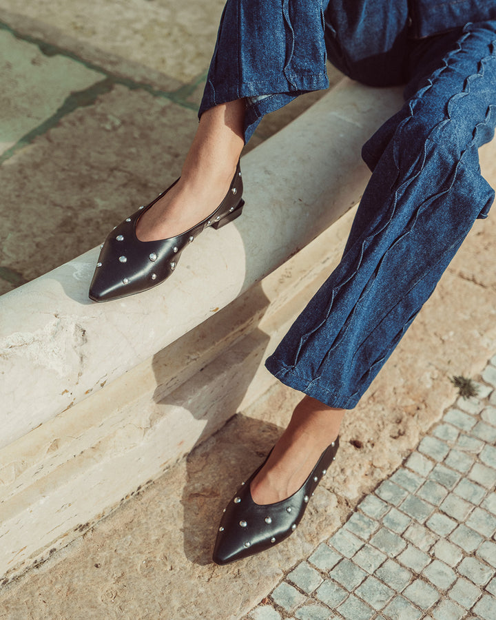 BALLERINA KIRA TACHAS  BLACK