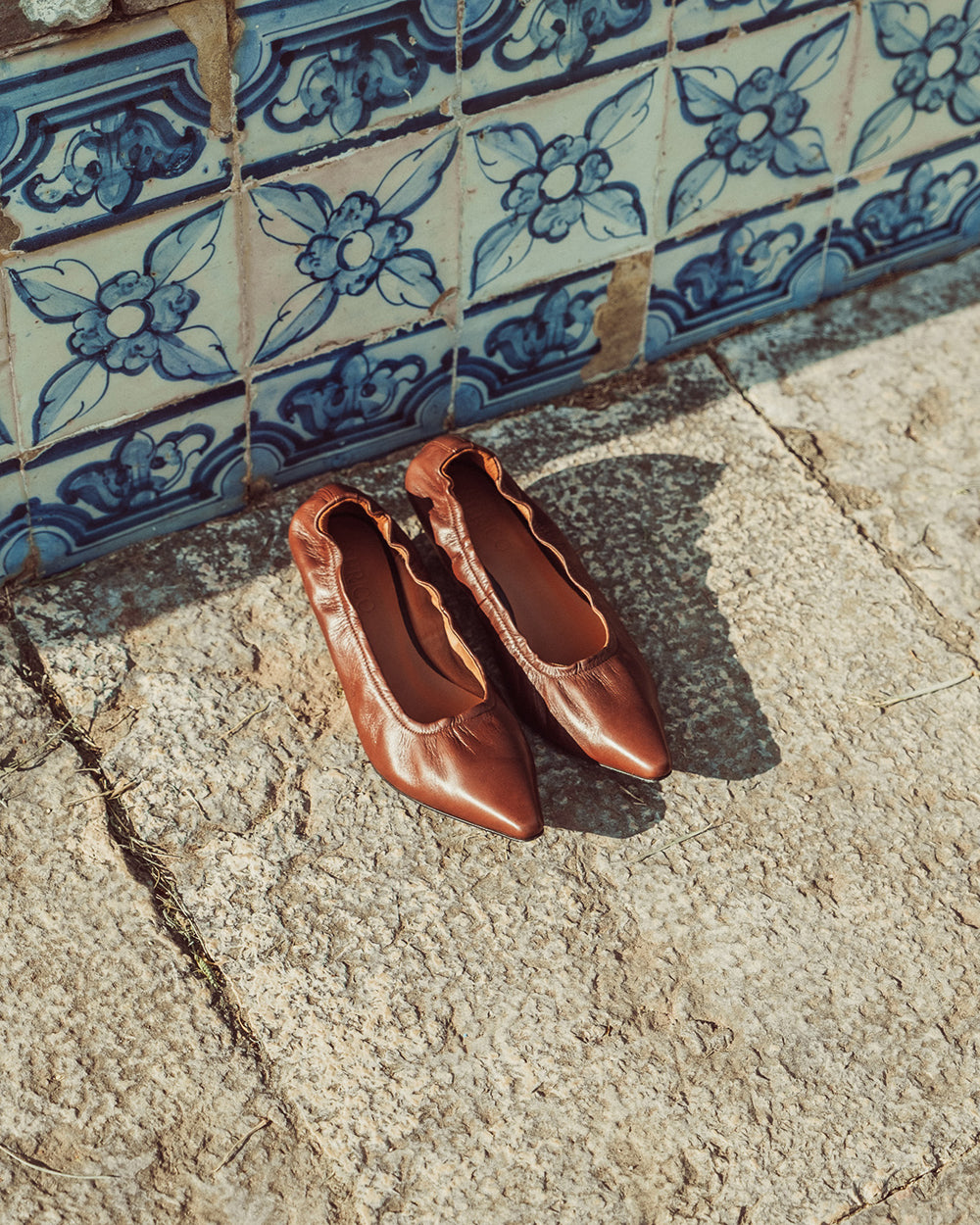ZAPATO CON TACO MIKA CARAMELO