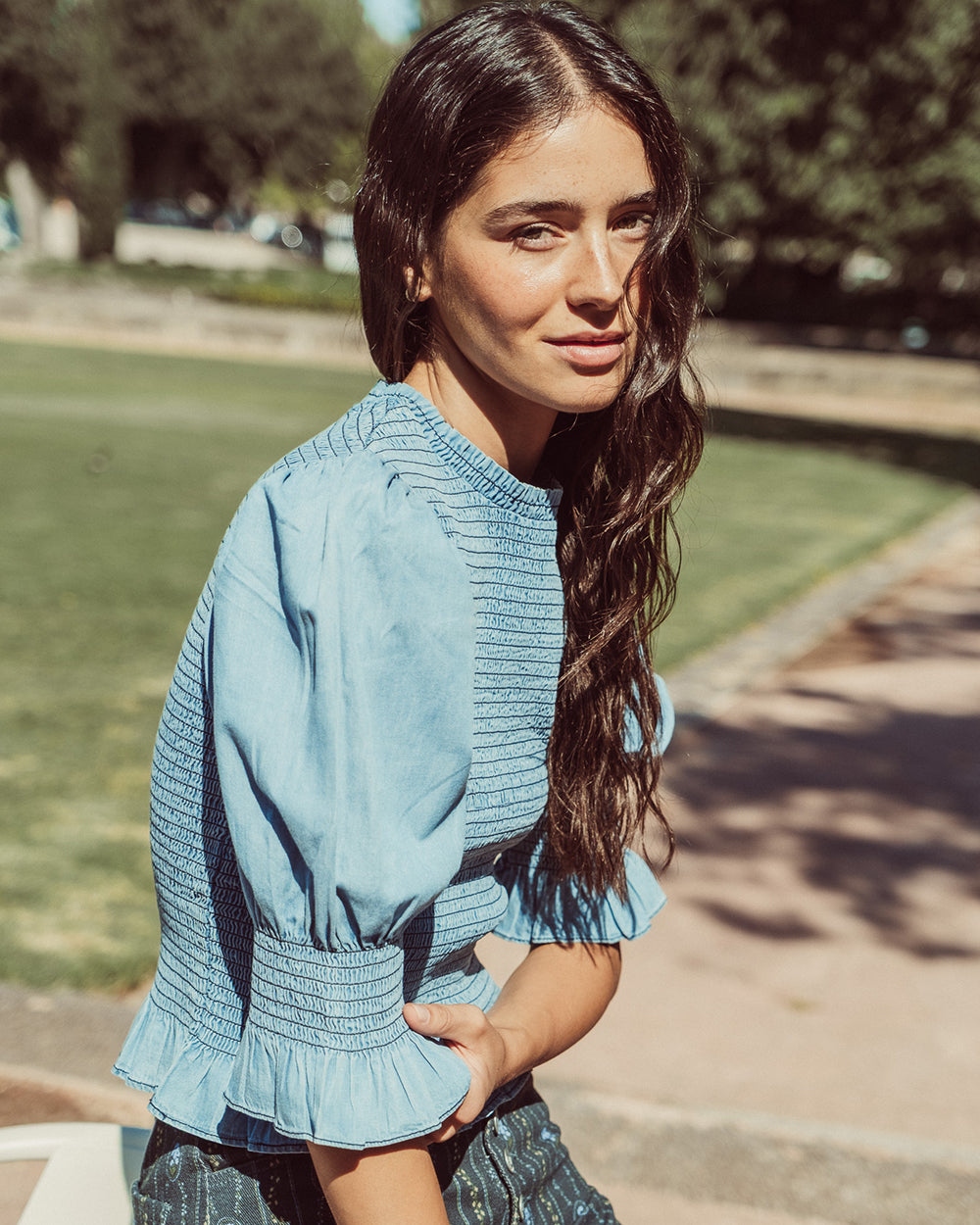 BLUSA SAFI DENIM