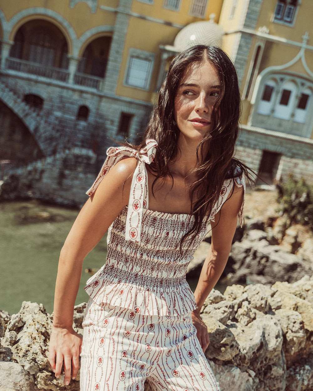 BLUSA CELINE MENINAS RED
