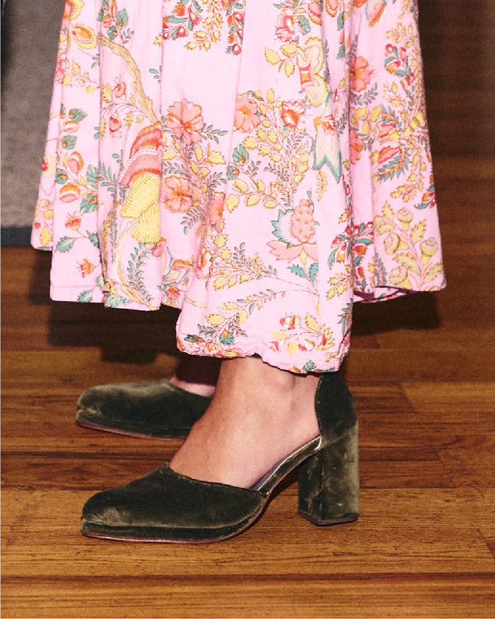 TACO DIANA VELVET KAKI PREVENTA