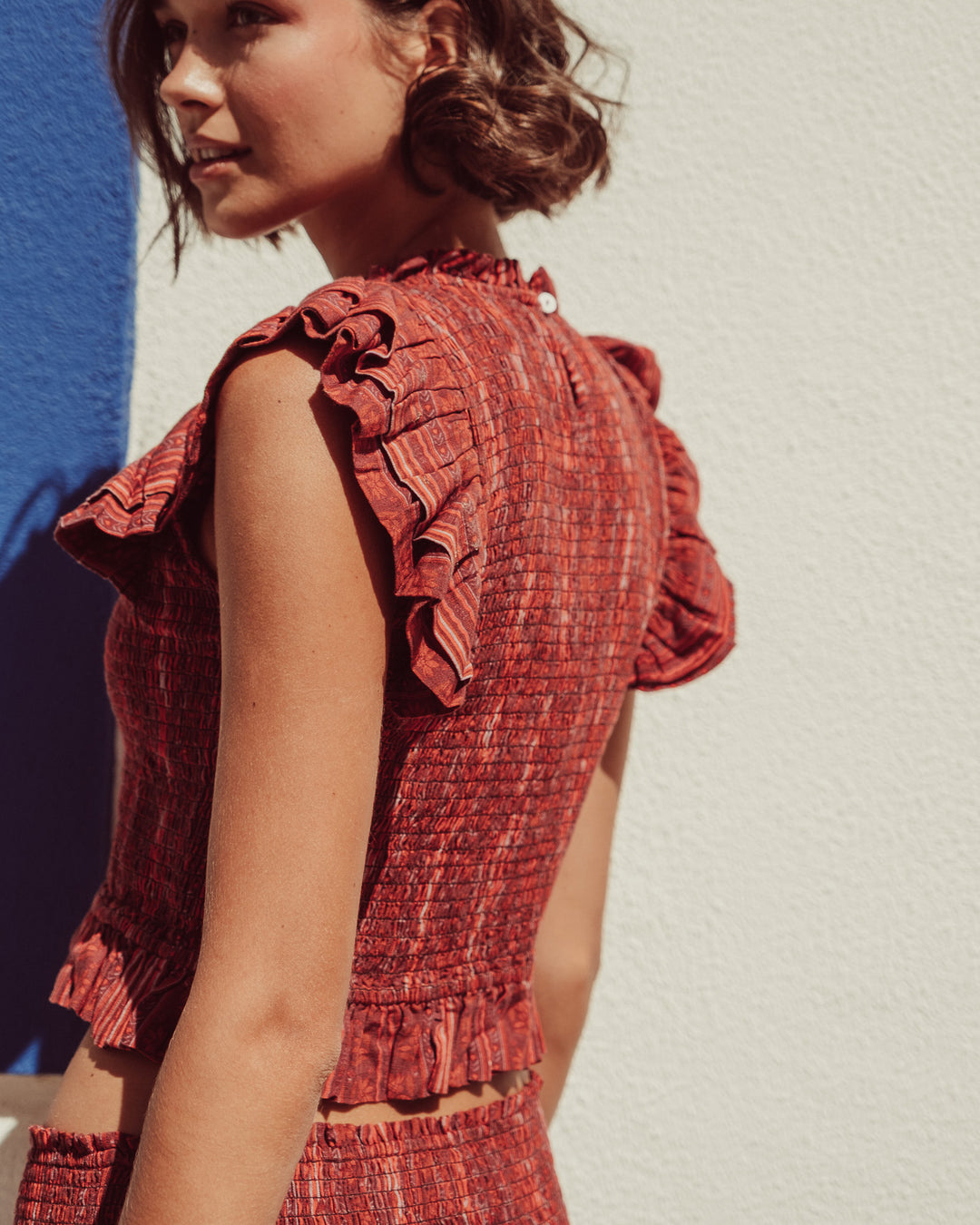 BLUSA ARLEQUIN CIRCUS PRINT