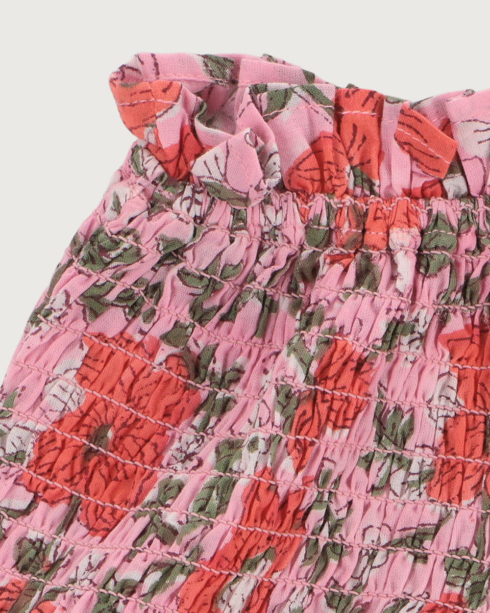 SHORT BAISKELI PINK FLOWERS PETIT