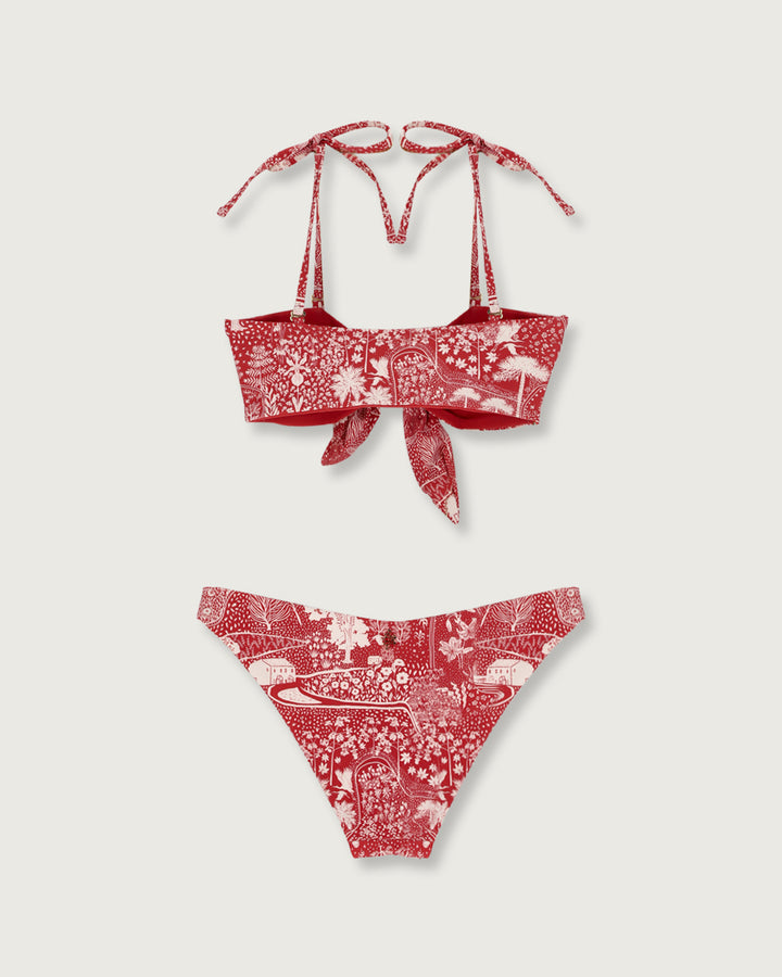 BIKINI PERLA RED GARDEN