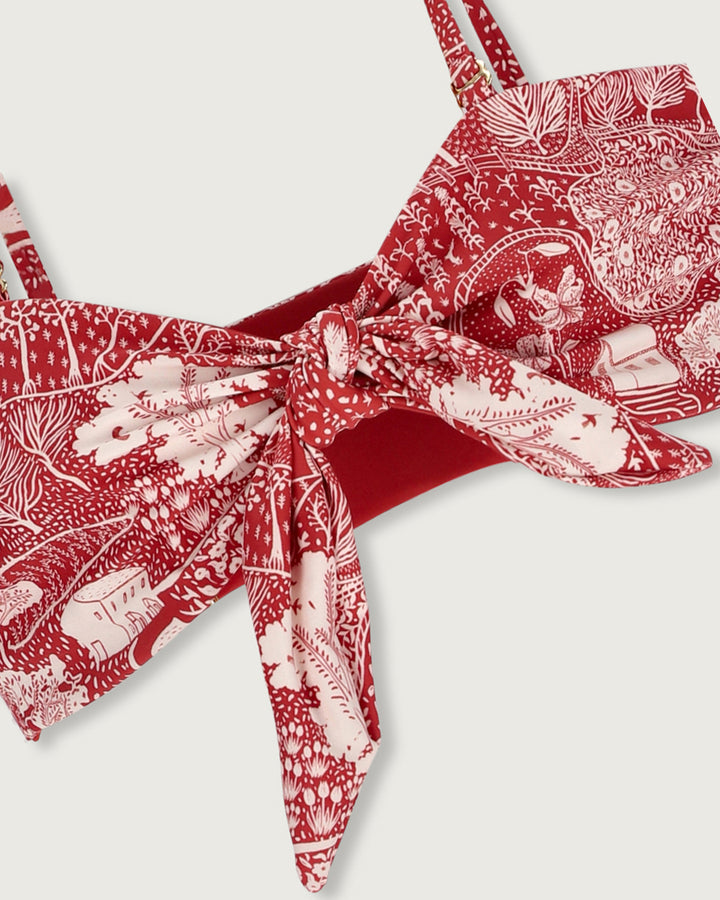 BIKINI PERLA RED GARDEN