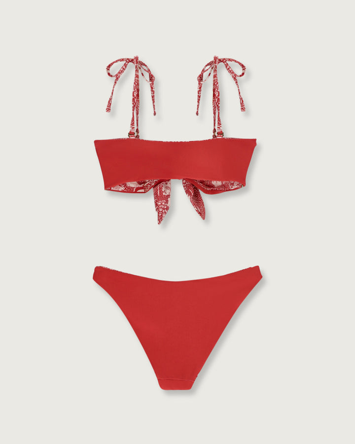 BIKINI PERLA RED GARDEN