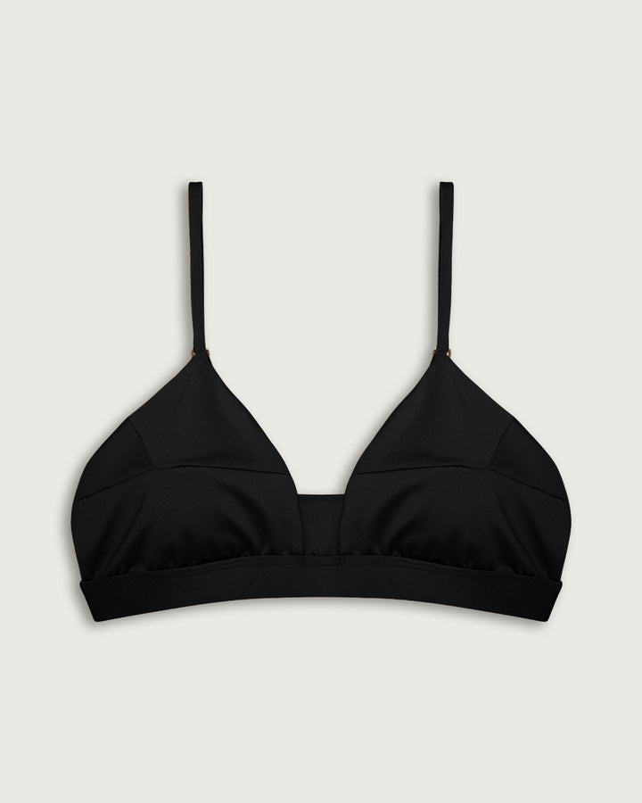 TOP RIO TRIANGULOS SOLID BLACK