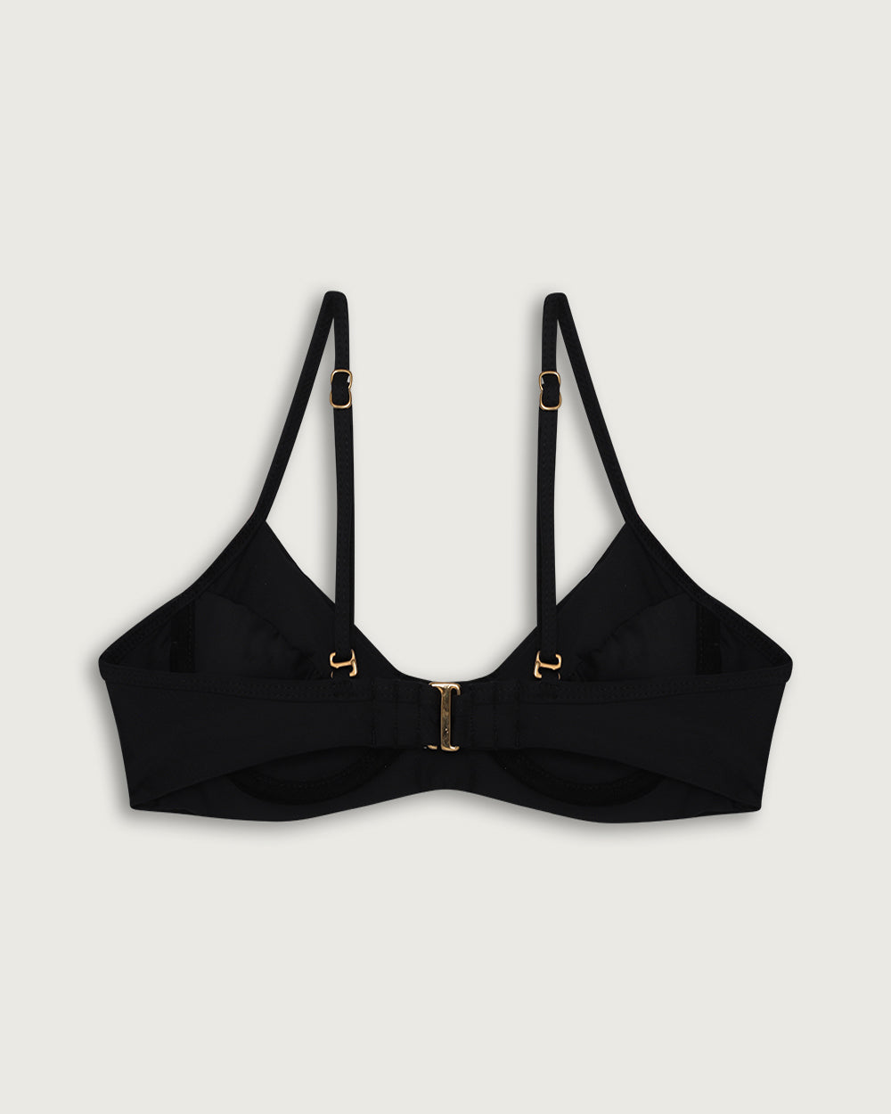 TOP LILIA CON ARCO SOLID BLACK