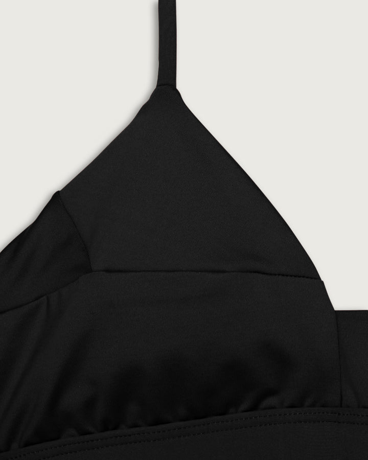 TOP RIO TRIANGULOS SOLID BLACK