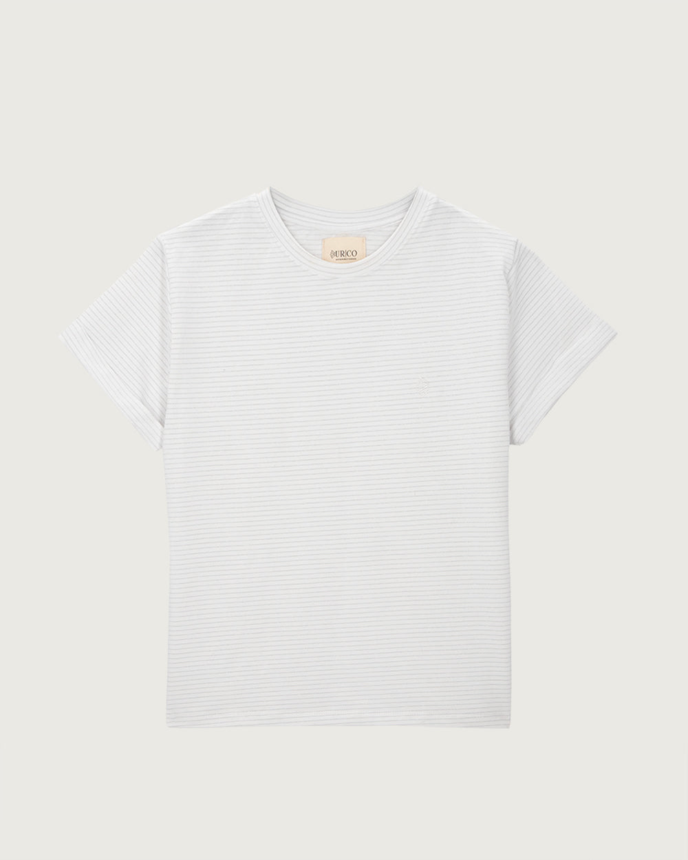 POLERA GRANADA LÍNEAS BRILLOS