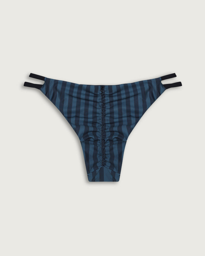 BOTTOM MINI REVERSIBLE BLUE STRIPES