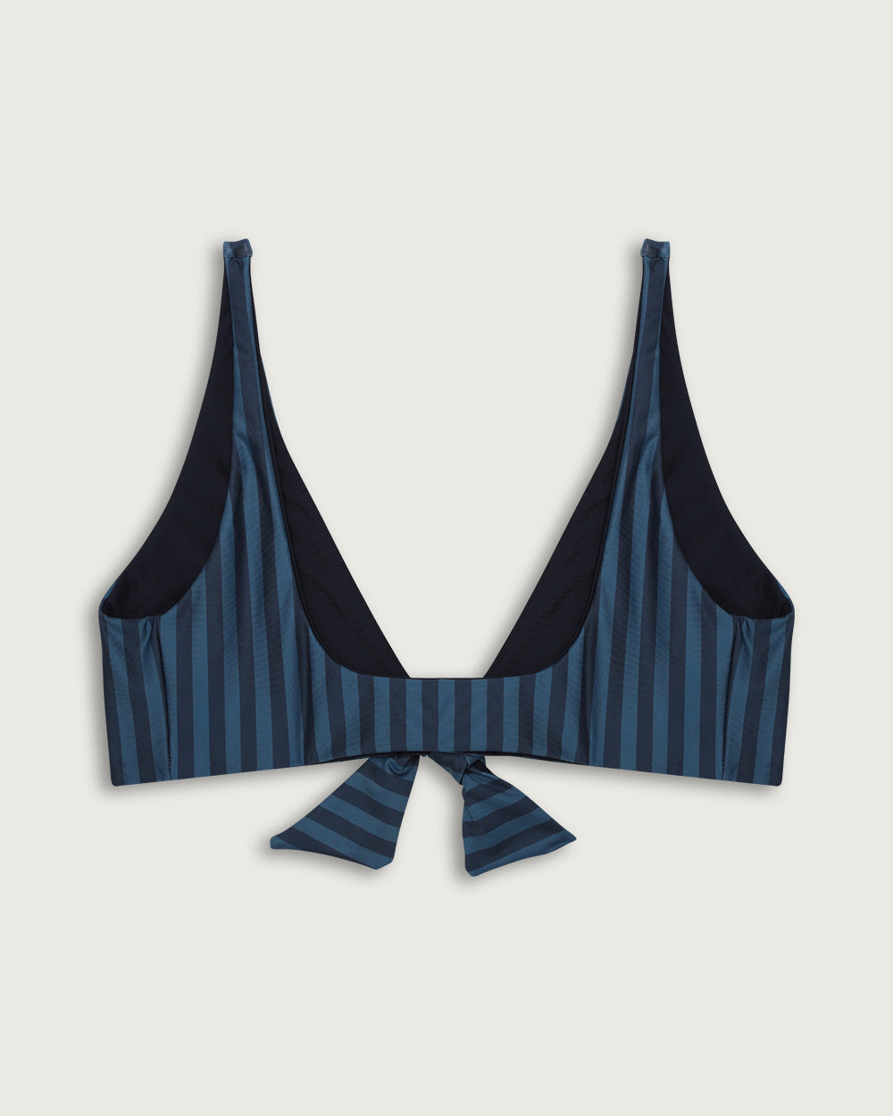 TOP CASCAIS NUDO AJUSTABLE BLUE STRIPES
